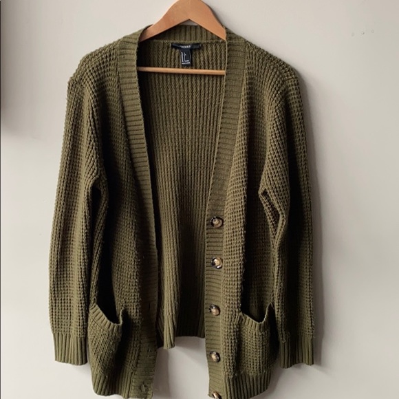 Forever 21 Sweaters - Green Sweater